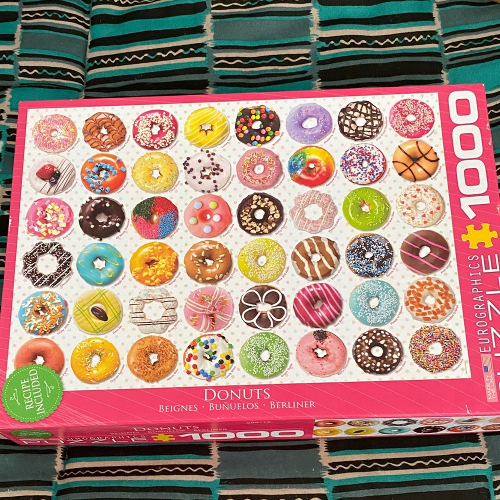 Eurographics Donuts Puzzle - 1000 Pieces